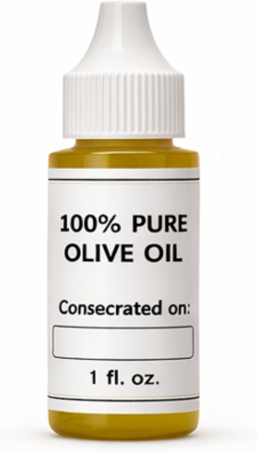 Oil Vial - 1oz Refill Container with Olive Oil
